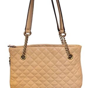 Calvin Klein Quilted Leather Shoulder Bag